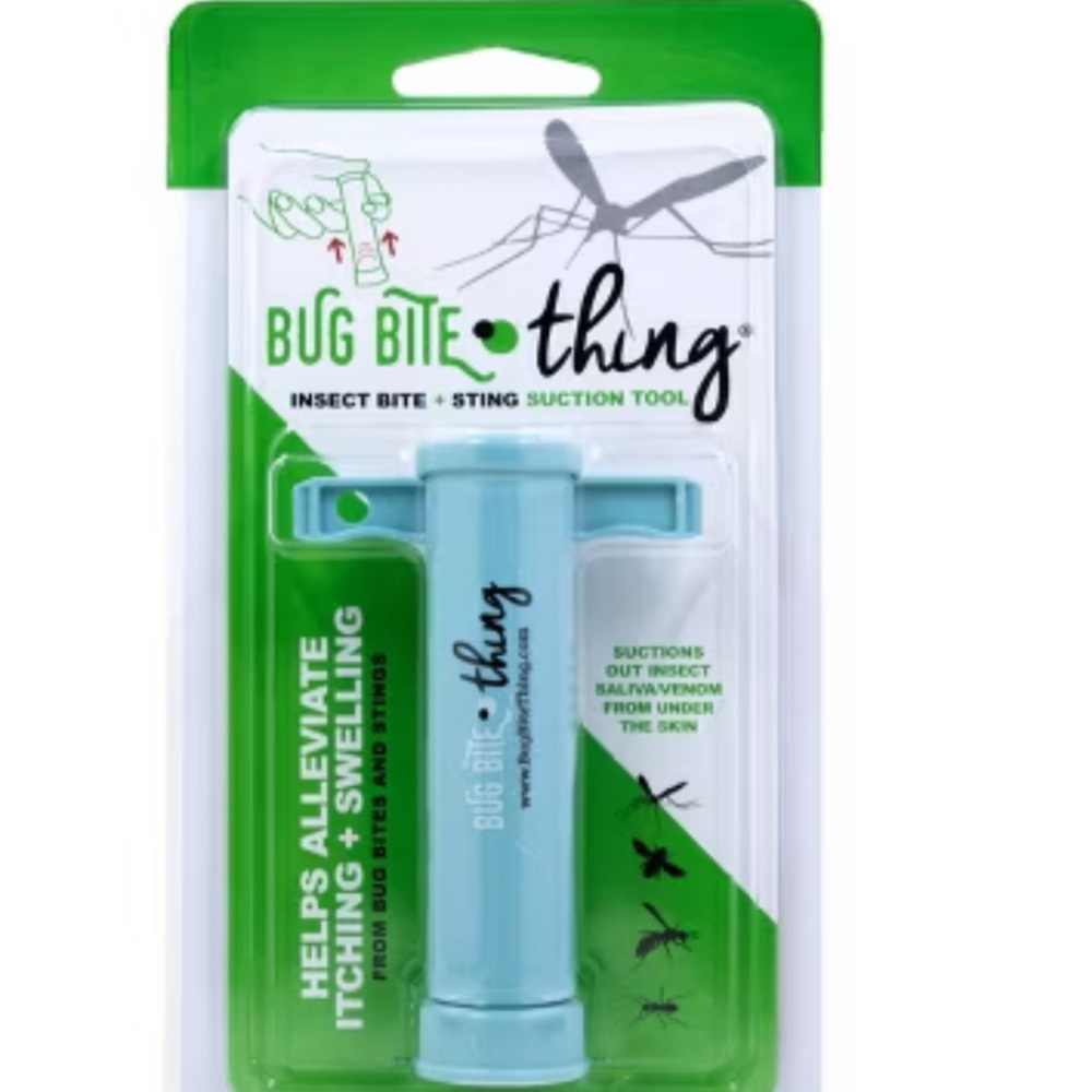 Insect Bite Relief Suction Tool - Blue